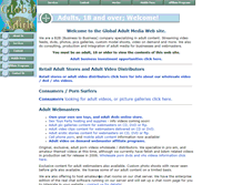 Tablet Screenshot of globaladultmedia.com